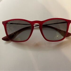 Red Ray Bans
